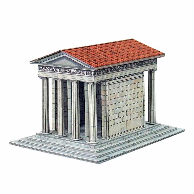comer sólido Clip mariposa Puzzle 3D Templo de Atenea Niké, Atenas | Clever Paper