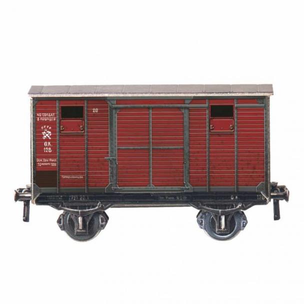 Vagón Cerrado 2 Ejes