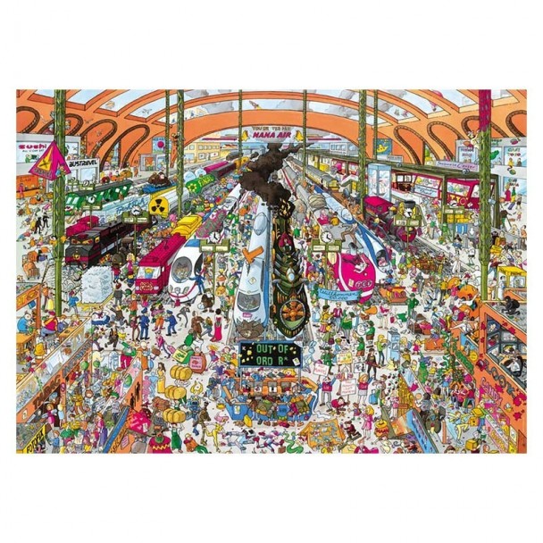 Puzzle 2000 Piezas Train Station