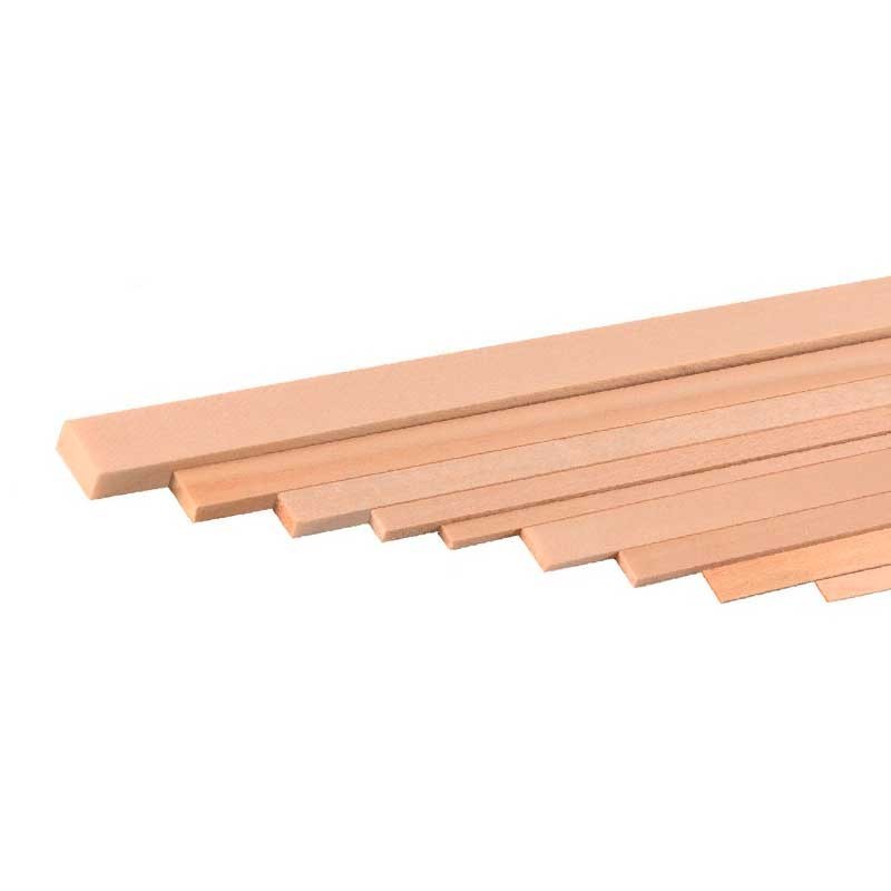 Liston madera 90cm perfil 3,6x3,6cm en Arkiplot