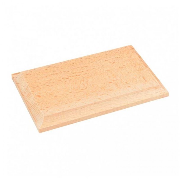 Peana de Madera Natural 160 x 100 x 15 mm
