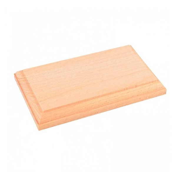 Peana de Madera Natural 170 x 100 mm