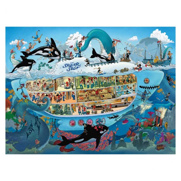 Puzzle 1500 Piezas Submarine Fun