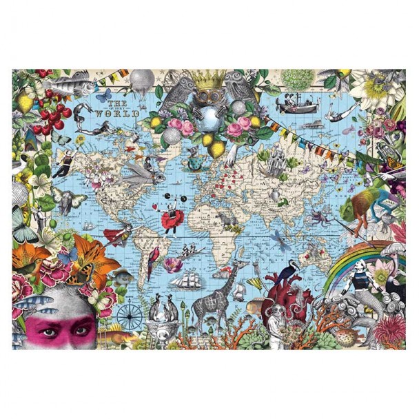 Puzzle 2000 Piezas Quirky World