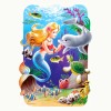 Puzzle 30 Piezas Sirena y Delfín