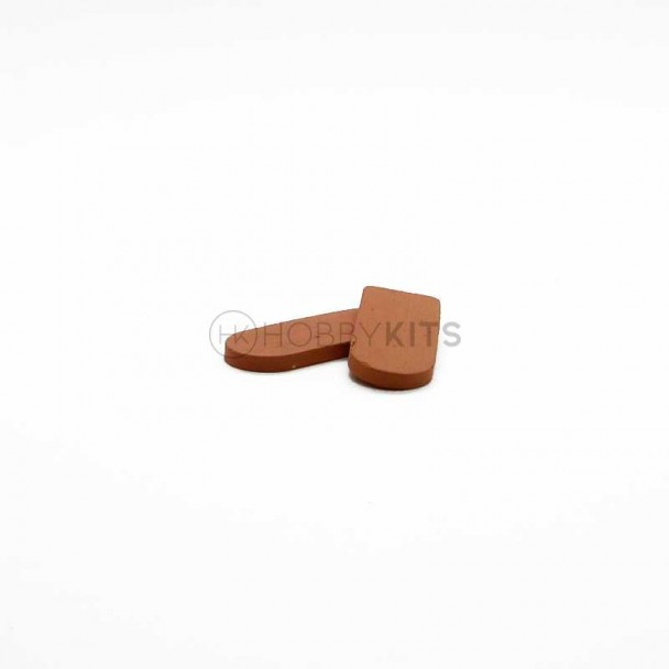 Teja Plana 35x15x2 mm (25 uds)