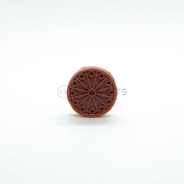 Rosetón Medieval 25 mm (4 uds)