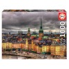Puzzle 1000 Piezas Vistas de Estocolmo, Suecia