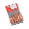 Placas de Cobre 6x12 mm (100 uds)
