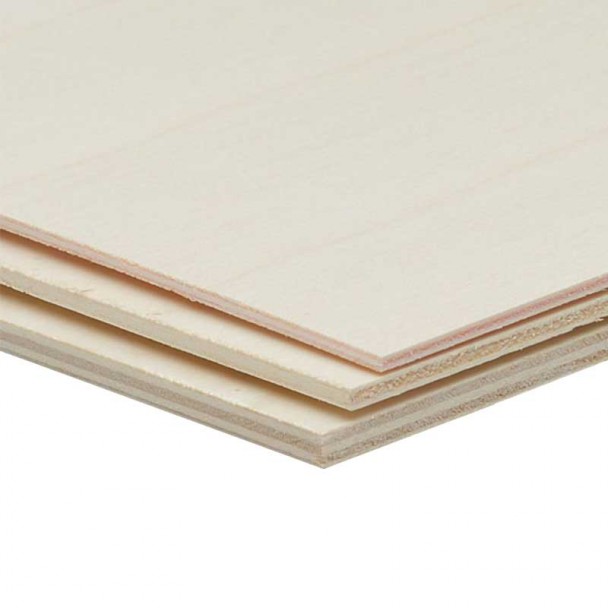 Contrachapado de Chopo 6 x 915 x 300 mm