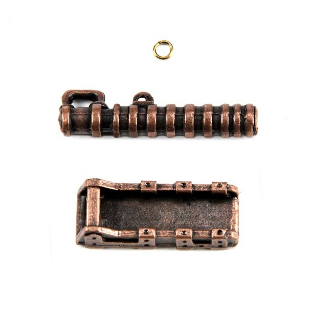 Cañón Español de Metal con Cureña