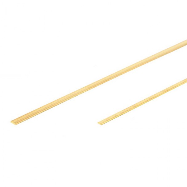 Perfil de Latón 2 x 0,5 mm