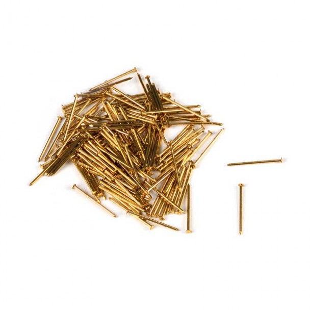 Clavos de Latón Extrafinos 10 mm (150 uds)