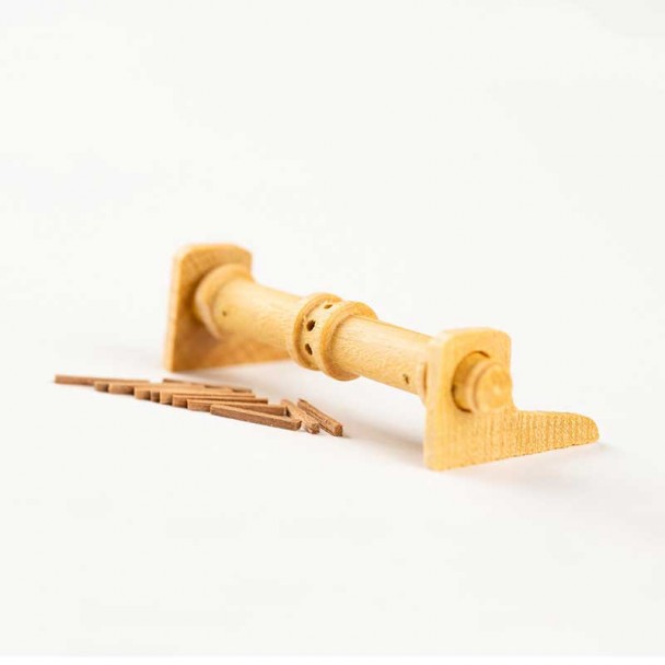 Cabrestante Horizontal 55 mm Madera de Boj