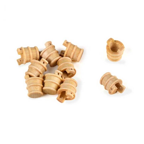 Cubo de Madera de Boj sin Asa (4 uds)