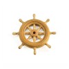 Rueda de Timón de Madera