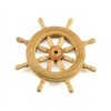 Rueda de Timón de Madera