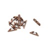 Guía de Estacha de Metal Bronceado (5 uds)
