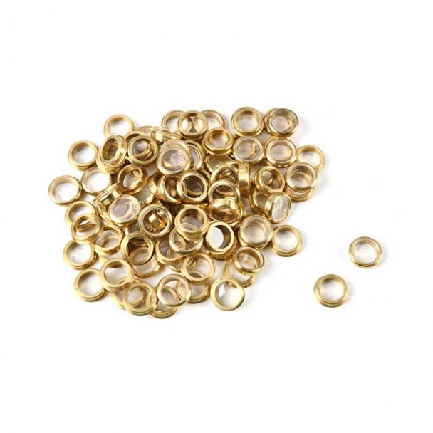 Ojo de Buey de Latón con Cristal (10 uds)