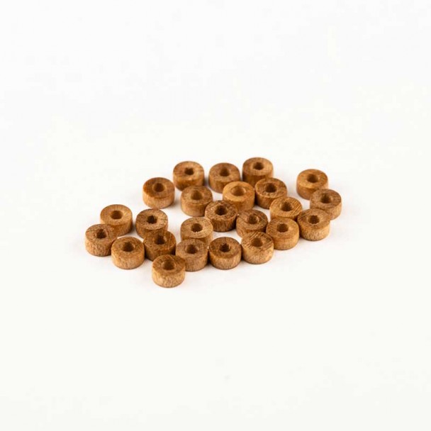 Rueda de Cañón en Nogal (20 uds)