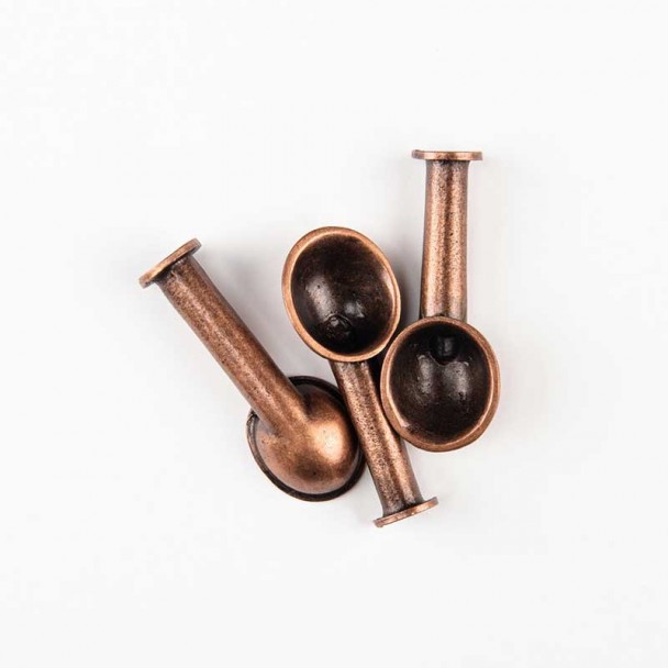 Manguerote de Ventilación 60 mm Metal Envejecido