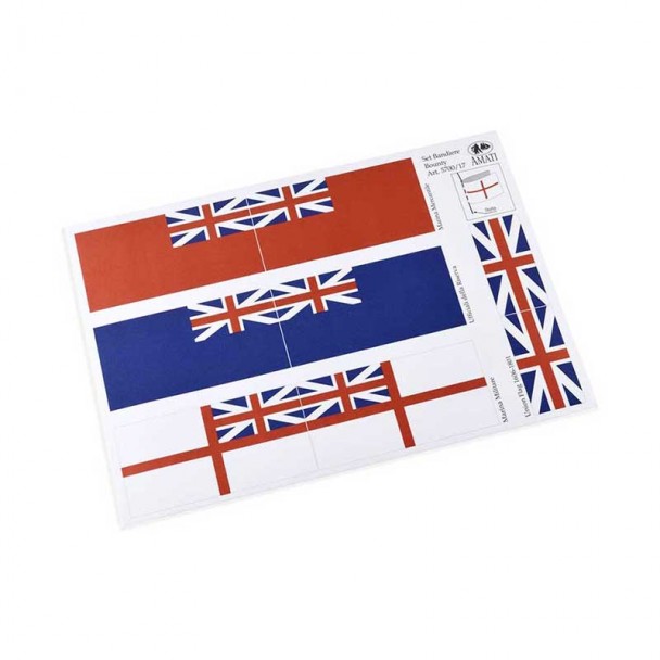 Banderas Británicas 1700-1800