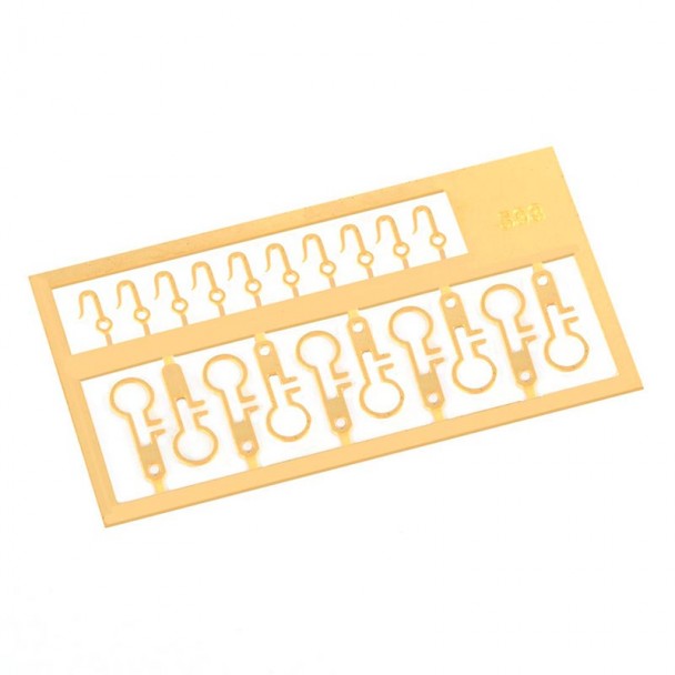 Correas y Ganchos Maniobra Arboladura (10 uds)