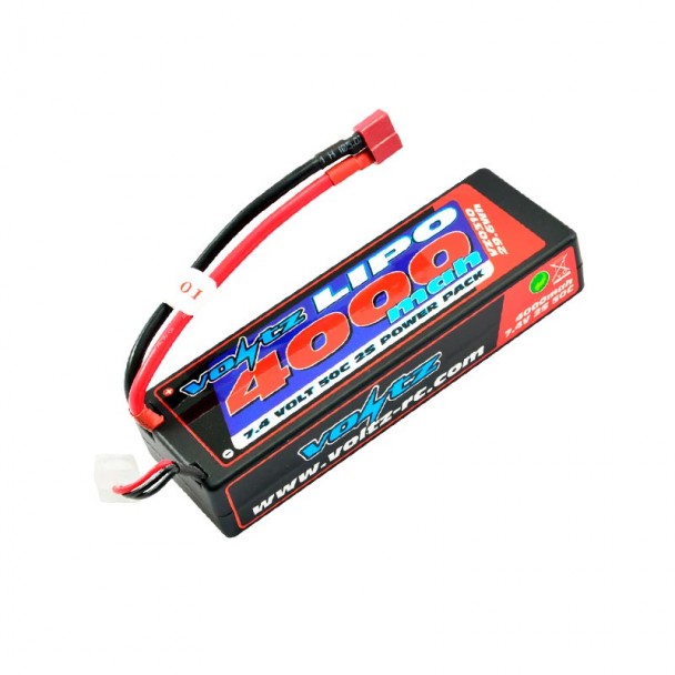 Batería LiPo 7.4v 4000mAh 50C Hardcase