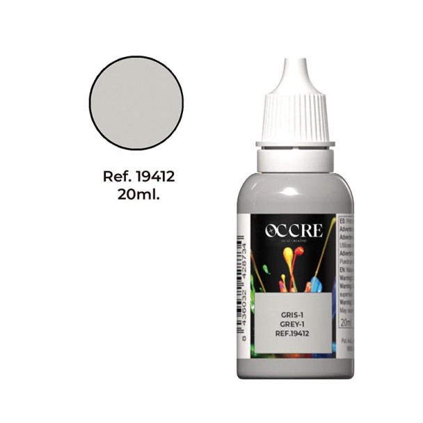 Pintura OColors Gris Claro 20 ml
