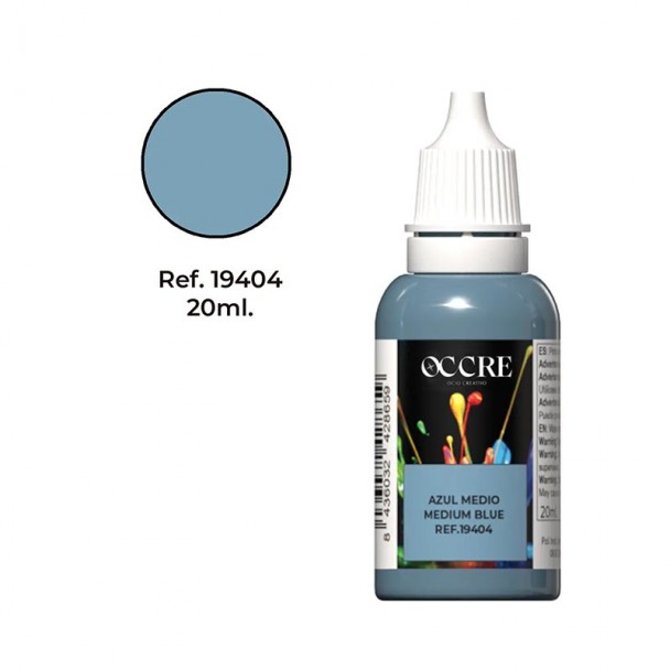 Pintura OColors Azul Medio 20 ml