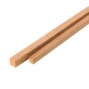 Listón Cuadrado de Roble 3 x 3 mm (10 uds)